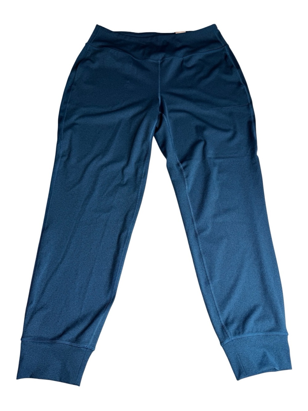 NWT Tek Gear Ultra Stretch Blue/Teal High-Rise Jogger Leggings Women’s Size L